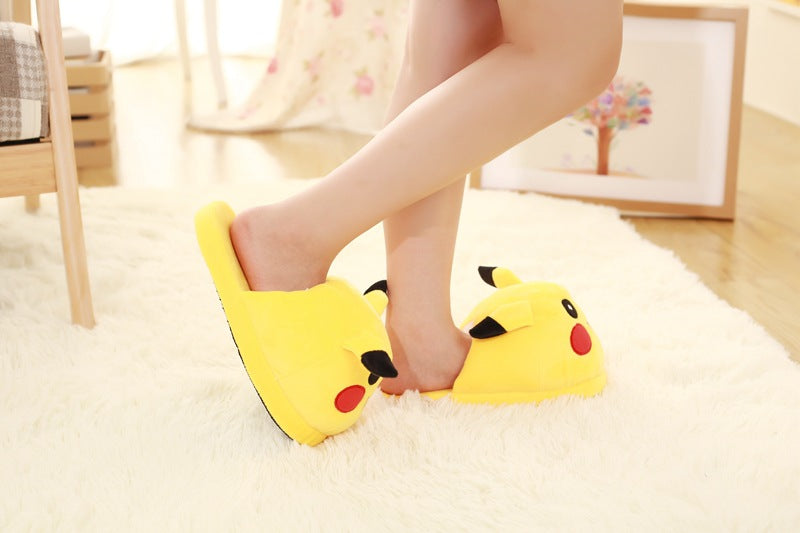 New Pokemon Pokémon Snake Pokemon Pokemon Pikachu Plush Home Indoor Cotton Slippers