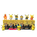 24Pcs/Set Random Pokemon Keychain