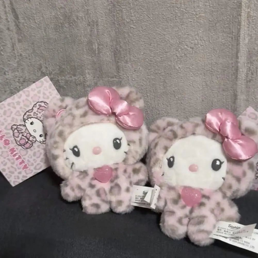 Sanrio Hello Kitty Leopard Print Keychain